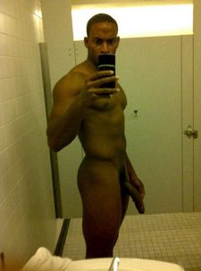 Sexy black dude sucking a big black dick
